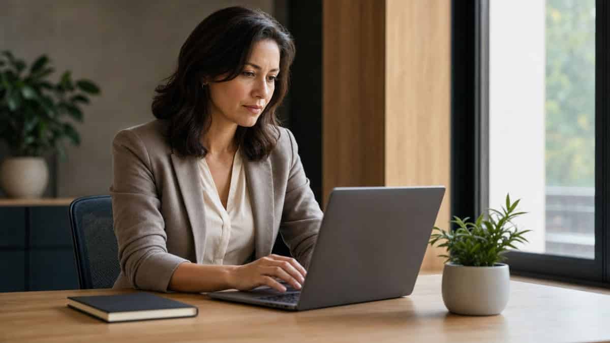 Visualize the human side of crafting a careful, compliant response to a sensitive review, reinforcing the SOP discussion without resorting to UI mockups.